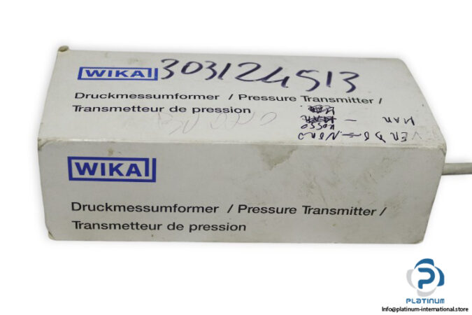 wika-S-11-flush-pressure-transmitter-(new)-4