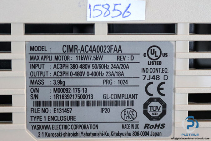 yaskawa-CIMR-AC4A0023FAA-frequency-inverter-(new)-2