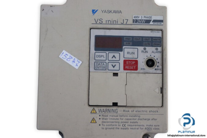 yaskawa-CIMR-J7AC42P2-frequency-drive-(used)-1