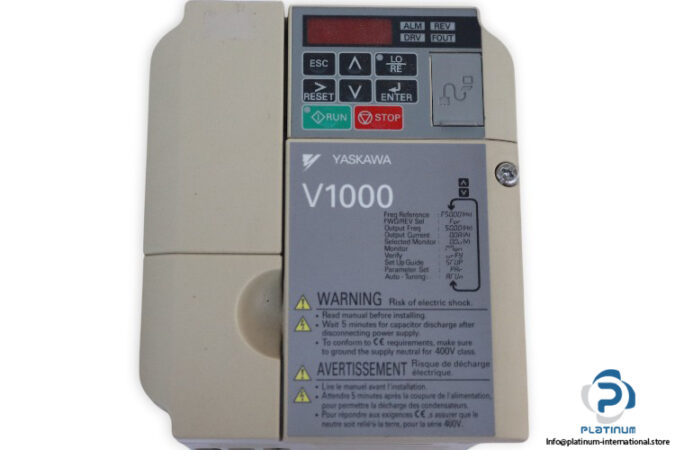 yaskawa-CIMR-VC4A0007BAA-compact-ac-drive-(used)-1