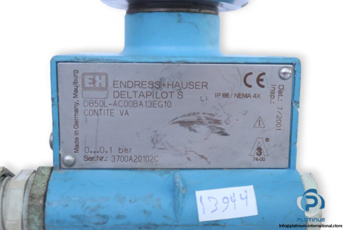 endress-hauser-DELTAPILOT-S-DB50L-AC00BA13EG10-hydrostatic-gauge-pressure-level-transmitter-(Used)-2