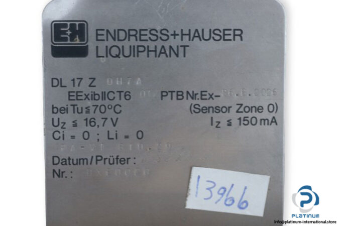 endress-hauser-LIQUIPHANT-DL-17-Z-0H7A-level-limit-switch-(Used)-3