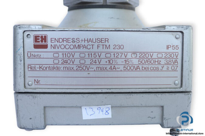 endress-hauser-NIVOCOMPACT-FTM-230-vibrating-level-limit-switch-(Used)-2