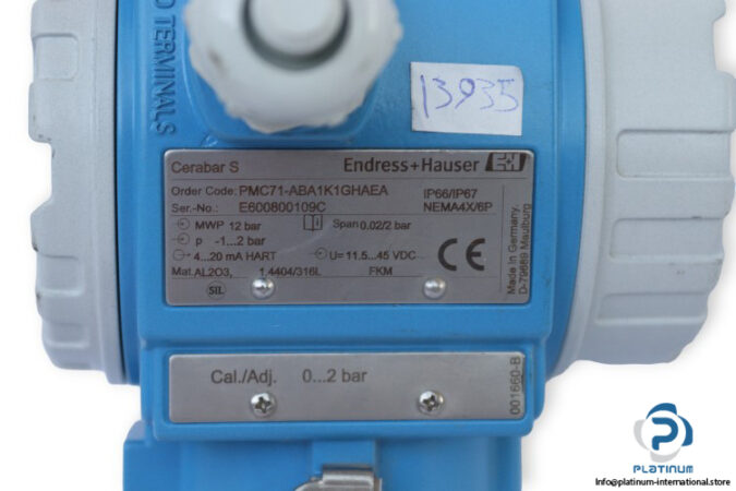 endress-hauser-CERABAR-S-PMC71-ABA1K1GHAEA-absolute-and-gauge-pressure-transmitter-(New)-2