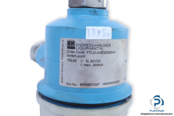 endress-hauser-LIQUIPHANT-M-FTL51-AGE2DB2G4A-vibronic-point-level-switch-(Used)-2