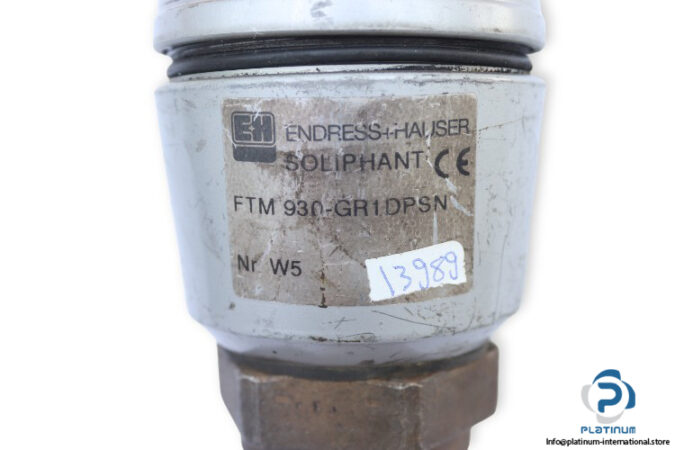 endress-hauser-SOLIPHANT-FTM-930-GR1DPSN-EM12-point-level-limit-switch-(Used)-2