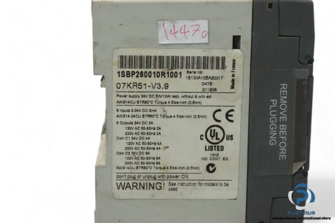 abb-07KR51-V3.9-programmable-logic-controller-(Used)-1