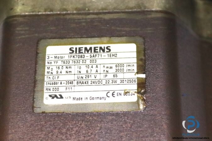 siemens-1FK7083-5AF71-1EH2-servo-motor(used)-2