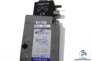 Festo-9964-single-solenoid-valve-230-vac(used)-2