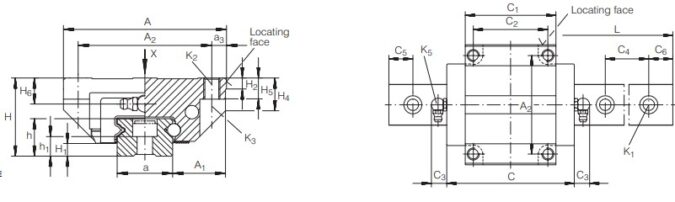 ina-KWE25-G3-V0-recirculating-ball-bearing-carriage-(used)-3