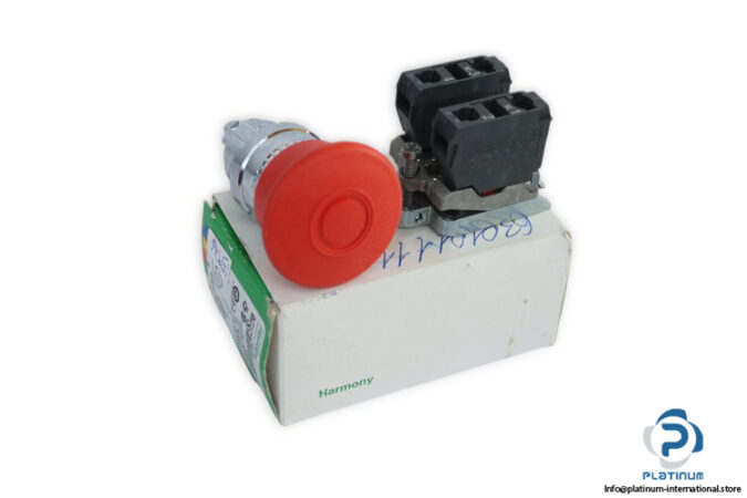 schneider-XB4-BT845-emergency-stop-push-button-(New)