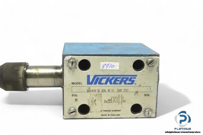 Vickers-DG4V-5-2A-M-U-C6-20-solenoid-operated-directional-valve(used)-2