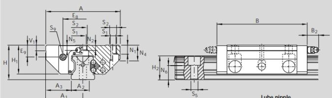 rexroth-star-1631-293-10-ball-runner-block-(used)-3