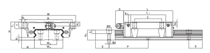 hiwin-WEW27CC-linear-guideway-block-(used)-4