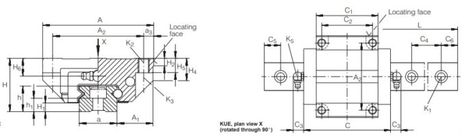 ina-KWE30-G4-V1-recirculating-ball-bearing-carriage-(used)-3