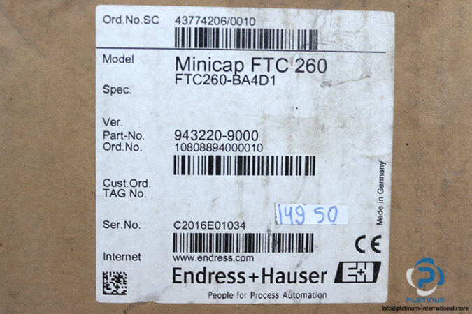 endress-hauser-MINICAP-FTC260-BA4D1-point-level-limit-switch-(New)-5