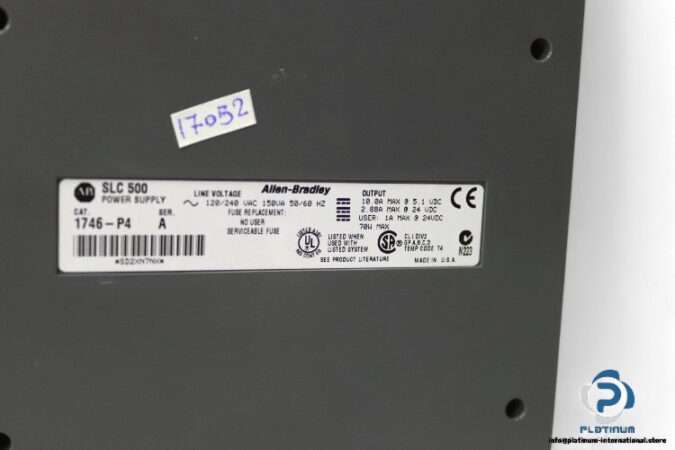 allen-bradley-1746P4-power-supply(used)-1