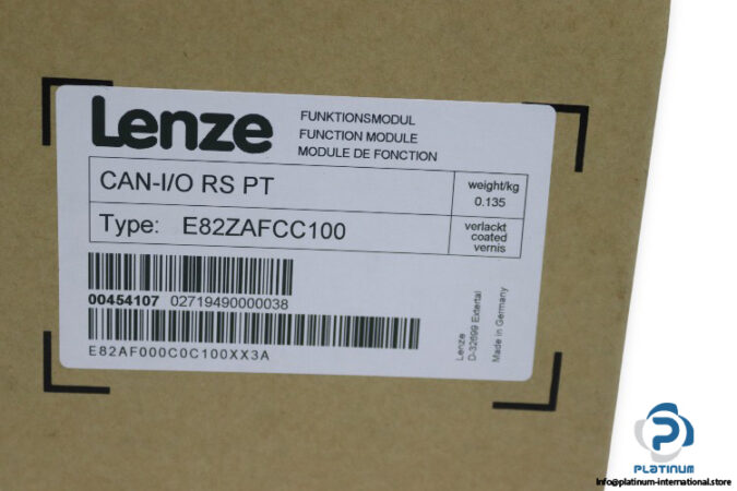 lenze-E82ZAFCC100-function-module(new)-4