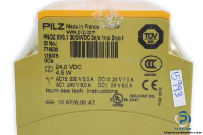 pilz-PNOZ-XV3.1-30_24VDC-3N_O-1N_C-2N_O-T-116379-safety-relay-(New)-2