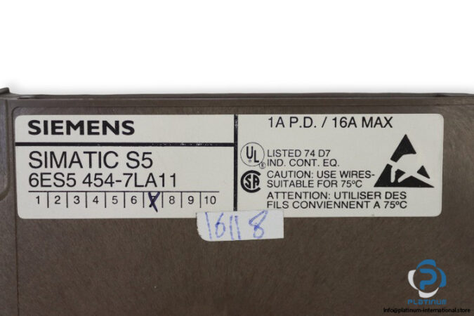 siemens-6ES5-454-7LA11-output-module(new)-2