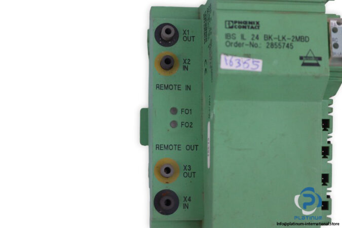 phoenix-contact-IBS-IL-24-BK-LK-2MBD-bus-coupler-(Used)-1