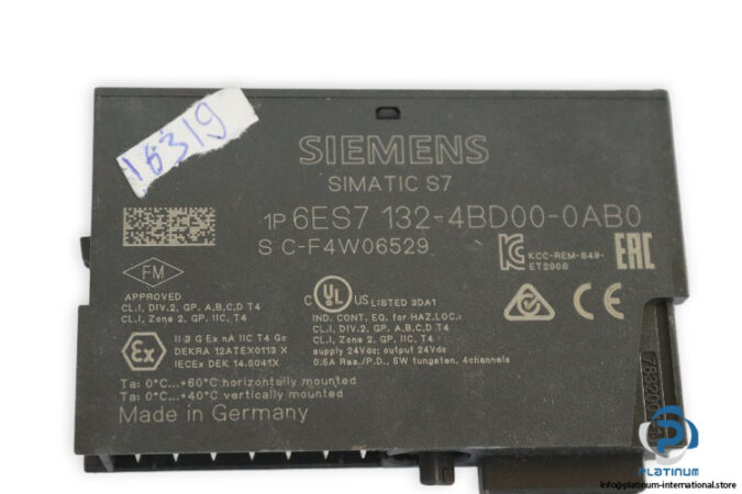 siemens-6ES7-132-4BD00-0AB0-digital-output-module-(New)-3