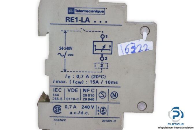 telemecanique-RE1-LA001-time-delay-relay-(Used)-2