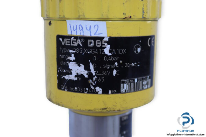 vega-D85.XGG4121CA1DX-hydrostatic-pressure-transmitter-(Used)-4