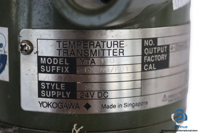 Yokogawa-YTA-110-temperature-transmitter(used)-2