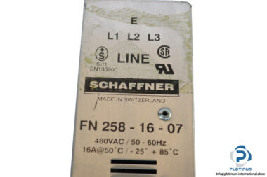 Schaffner-FN-258-16-07-line-filter(used)-1