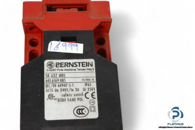 Bernstein-SK-A2Z-MRU-safety-interlock-switch(used)-2