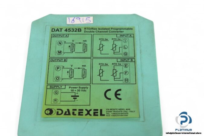 datexel-DAT-4532B-dual-channel-rtd-converter-(used)-2