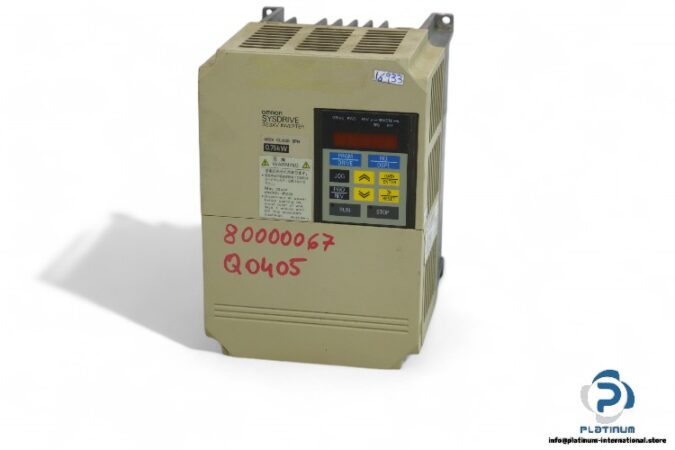 omron-3G3XV-A4007-CE-inverter-(Used)