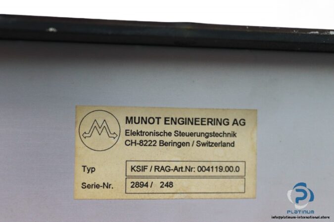 munot-KSIF-operator-interface-panel-(Used)-4