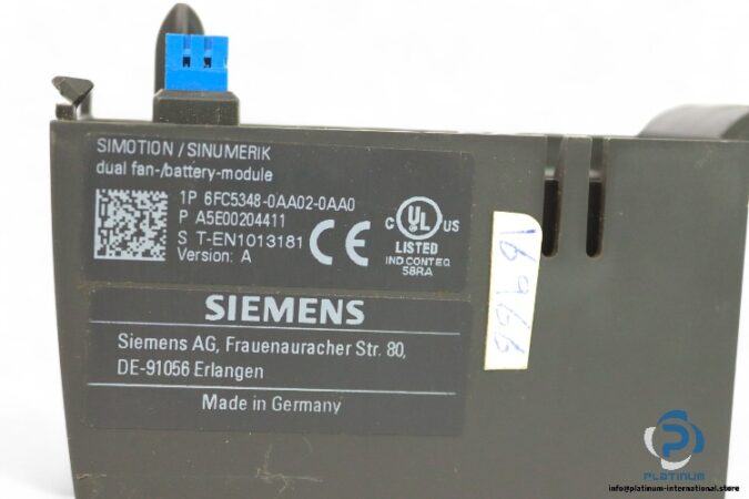 siemens-6FC5348-0AA02-0AA0-double-fan_battery-module-(Used)-2