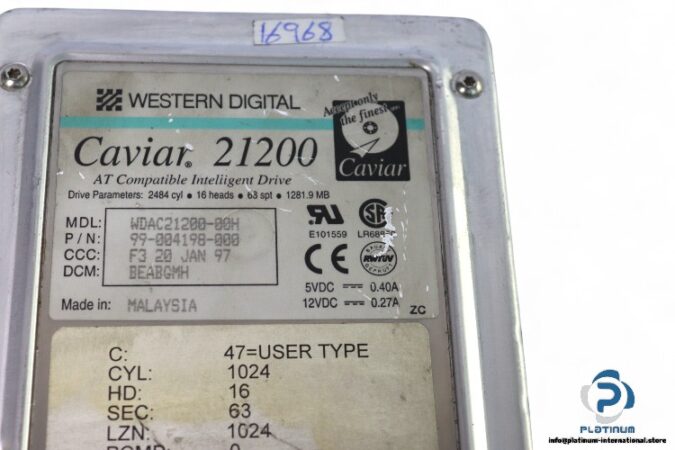 western-digital-CAVIAR-WDAC21200-00H-hard-disk-drive-(Used)-3