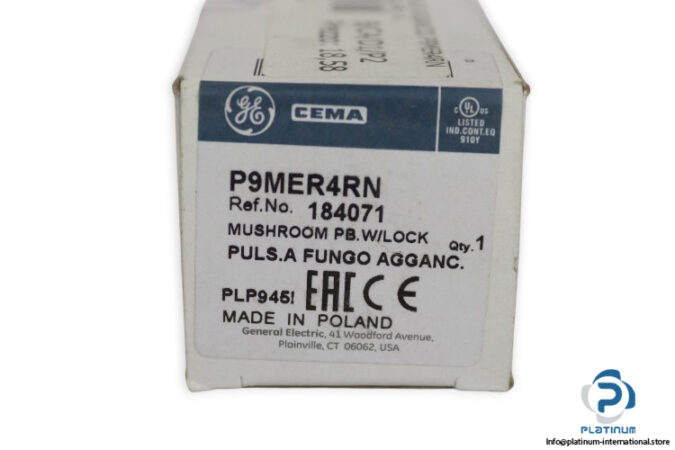 general-electric-P9MER4RN-emergency-push-button-(New)-2