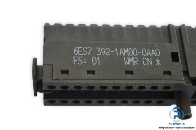 siemens-6ES7-392-1AM00-0AA0-WMR-CN-front-connector-(used)-2