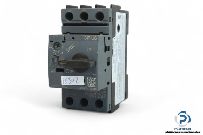 siemens-3RV2011-1EA10-circuit-breaker-used