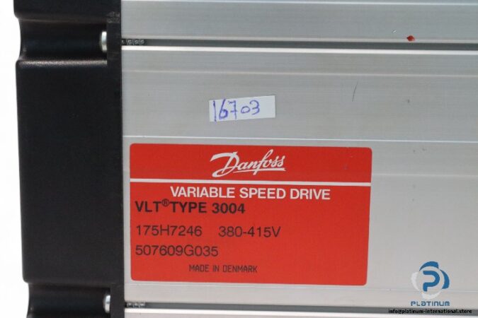 danfoss-VLT-TYPE-3004-175H7246-variable-speed-drive-(Used)-2