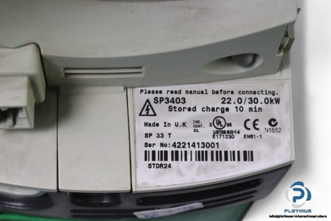 emerson-SP3403-frequency-inverter-drive-(Used)-5