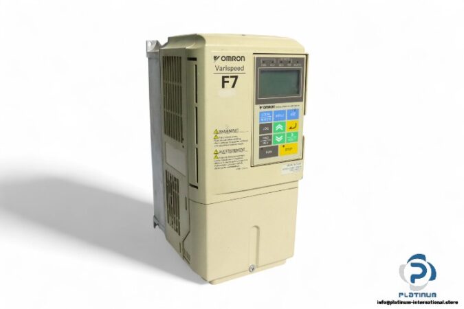 omron-CIMR-F7Z44P0-frequency-inverter-drive-(Used)