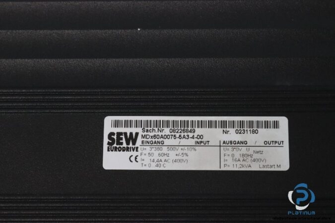 sew-MCS41A0075-5A3-4-00-frequency-inverter-drive-(Used)-6