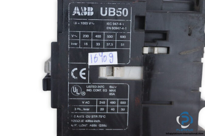 abb-UB50-power-contactor-(Used)-2