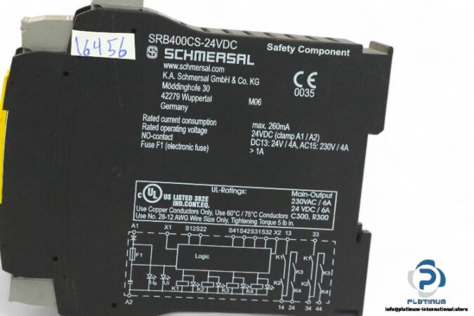 schmersal-SRB400CS-24VDC-safety-monitoring-module-(used)-3