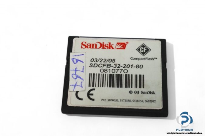 sandisk-SDCFB-32-201-80-compact-flash-(used)-1