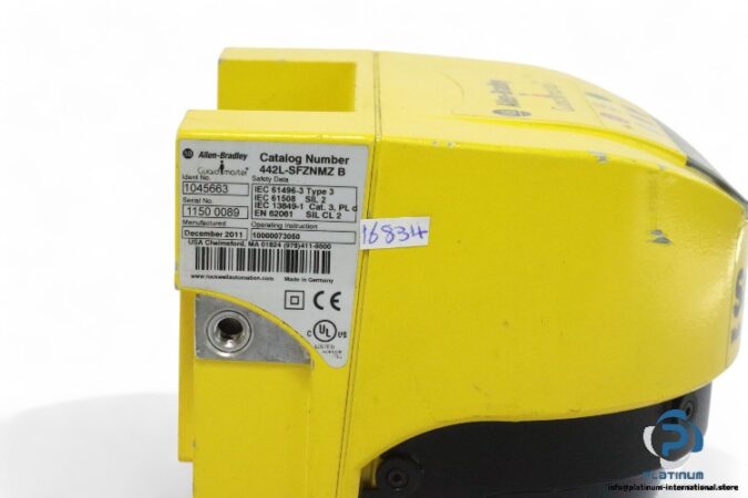 allen-bradley-442L-SFZNMZ-B-safety-laser-scanner-(used)-5