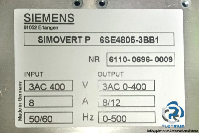 siemens-6SE4805-3BB1-frequency-converter-(Used)-4