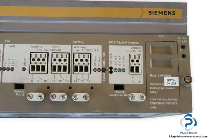 siemens-6ES5-955-3LC41-power-supply-module-with-central-controller(used)-3