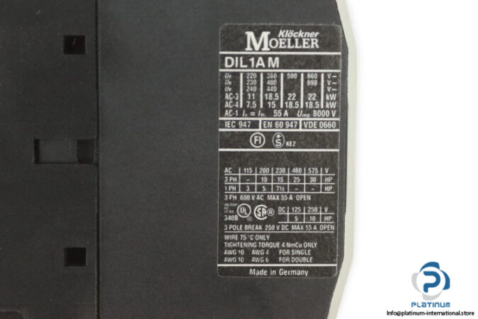 moeller-DIL1AM-contactor-relay-24vac(new)-2